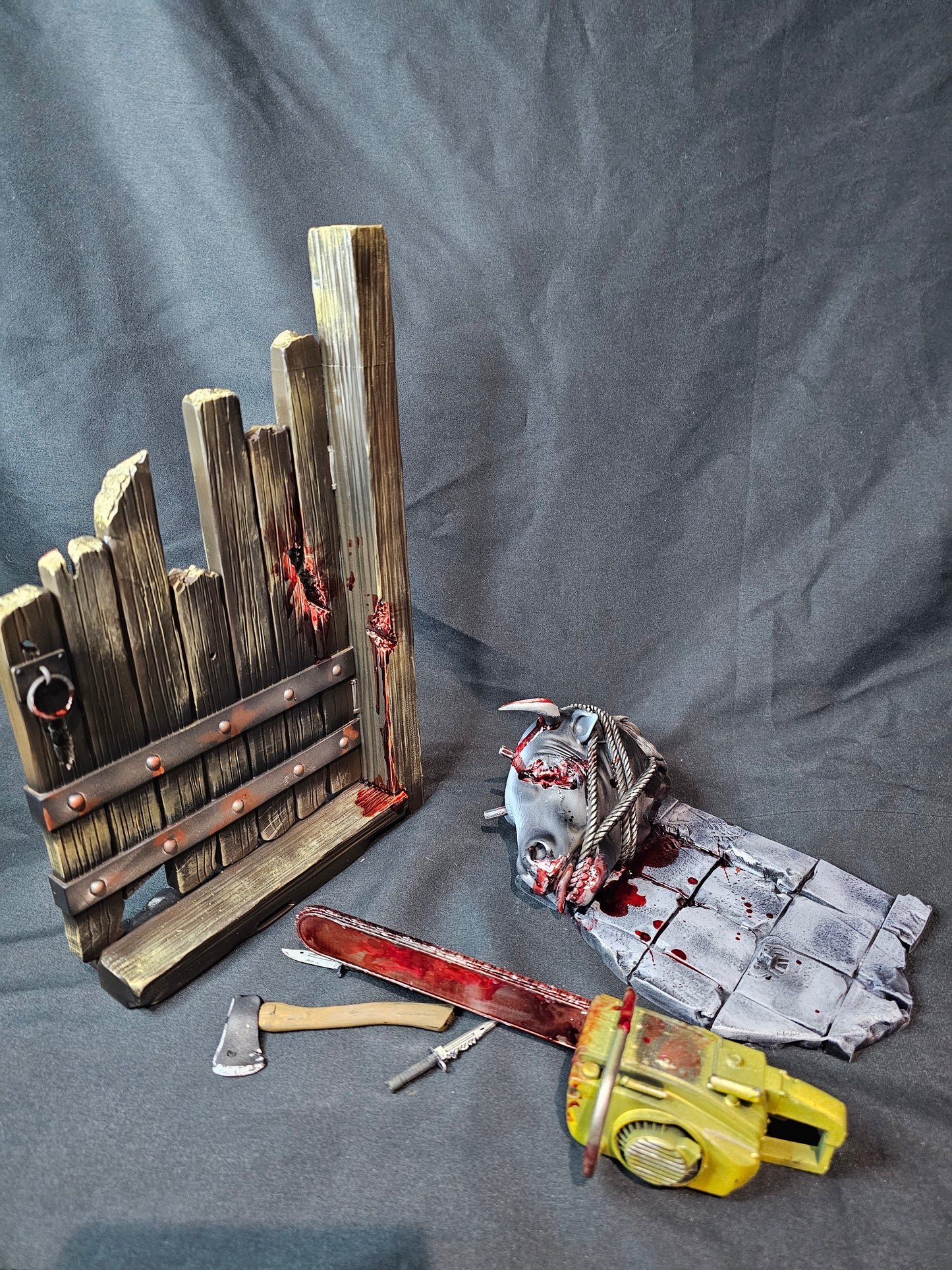 Resident Evil 4 1/6 premium diorama/base