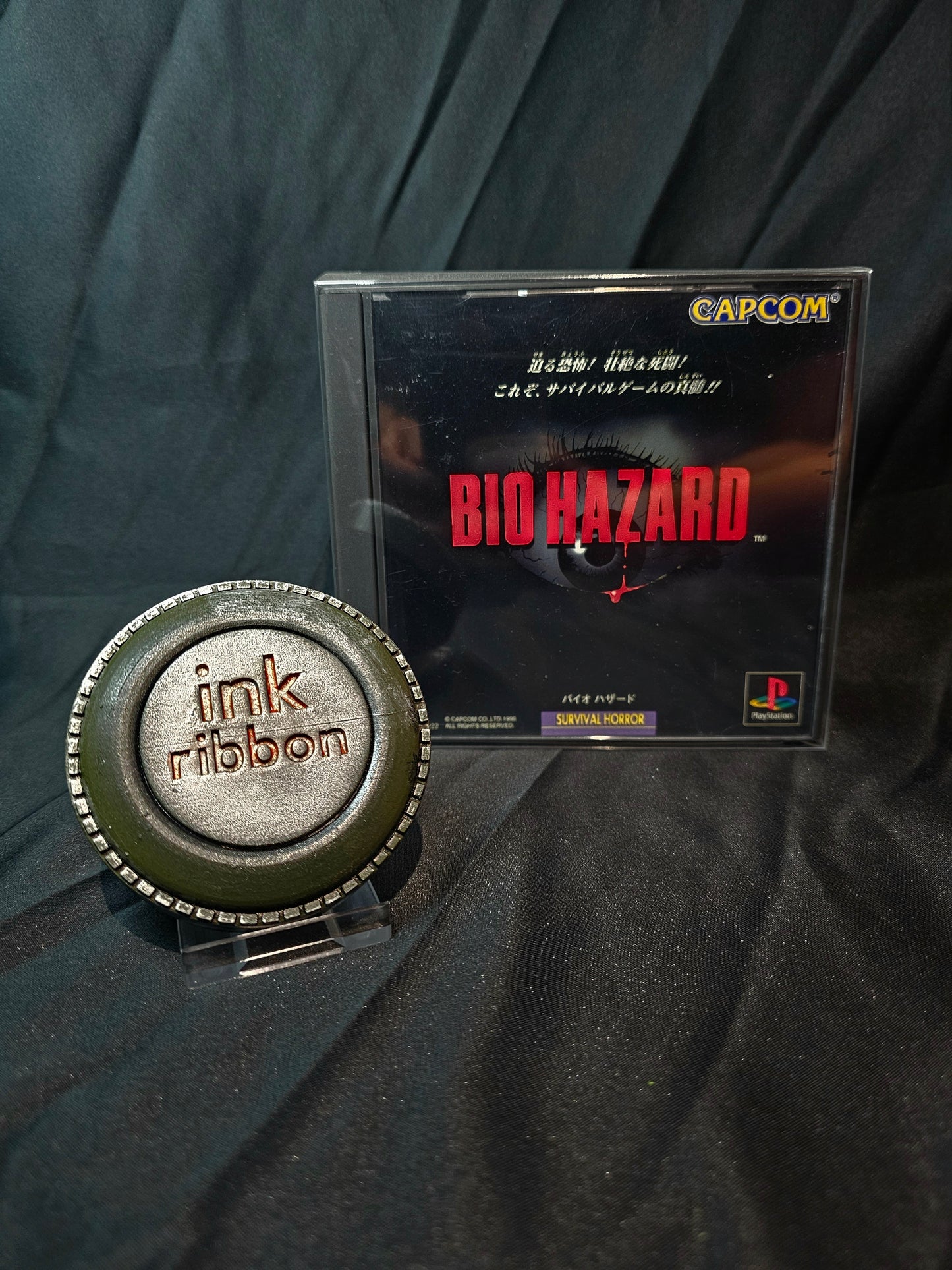 Resident Evil Ink Ribbon 1:1 replica prop