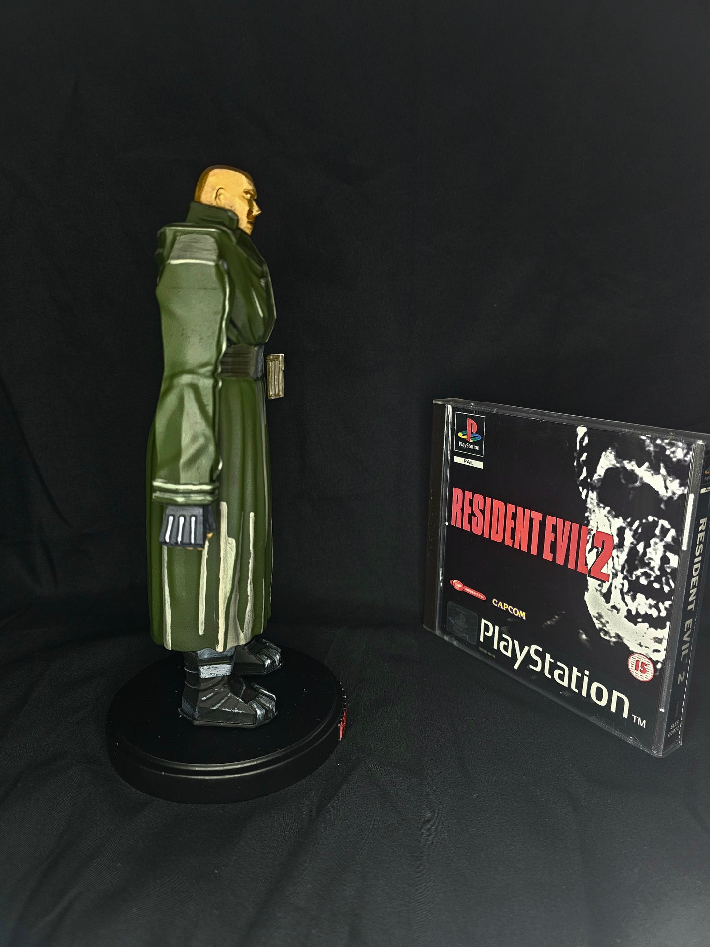 Resident Evil 2 Mr X Tyrant Low Poly series