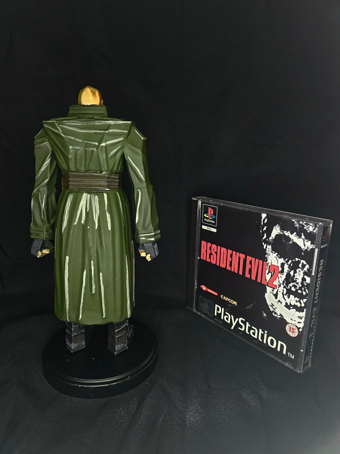 Resident Evil 2 Mr X Tyrant Low Poly series