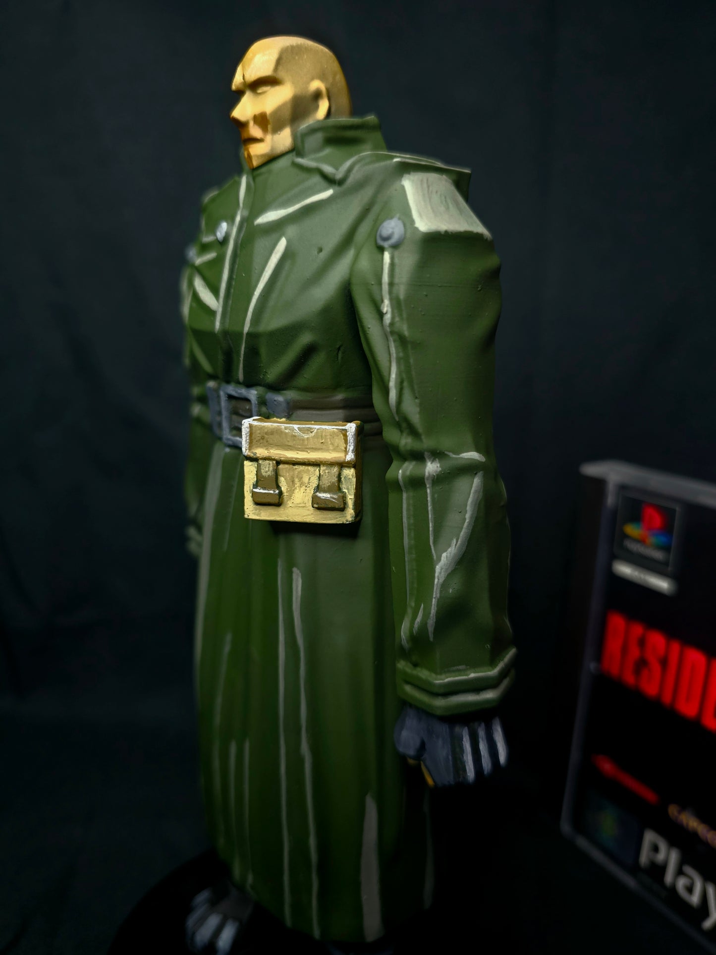 Resident Evil 2 Mr X Tyrant Low Poly series