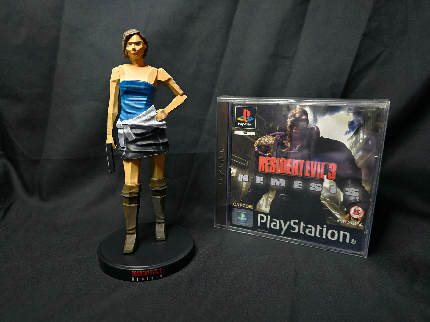 Resident Evil 3 Nemesis Jill Valentine Low Poly series