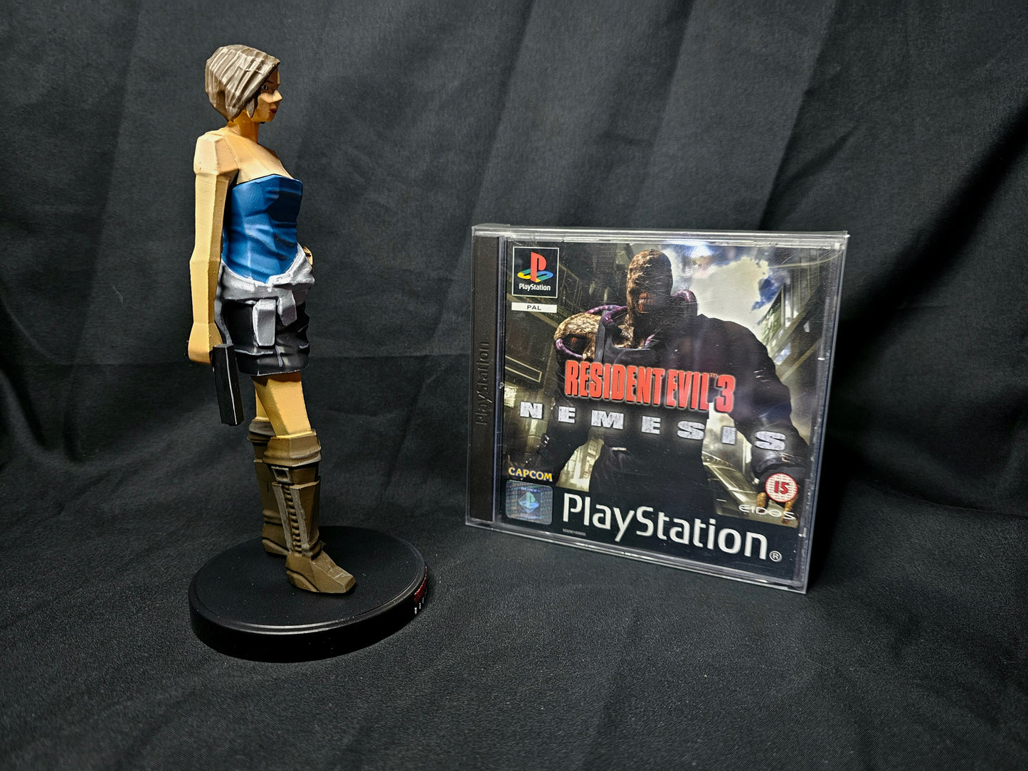 Resident Evil 3 Nemesis Jill Valentine Low Poly series