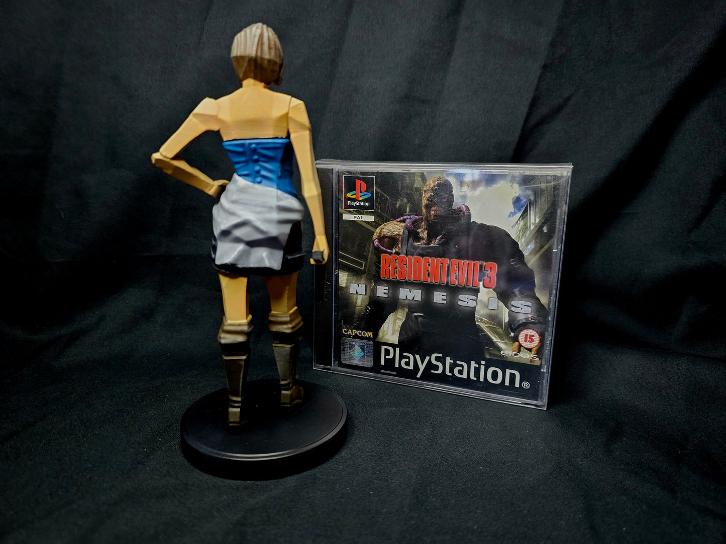 Resident Evil 3 Nemesis Jill Valentine Low Poly series