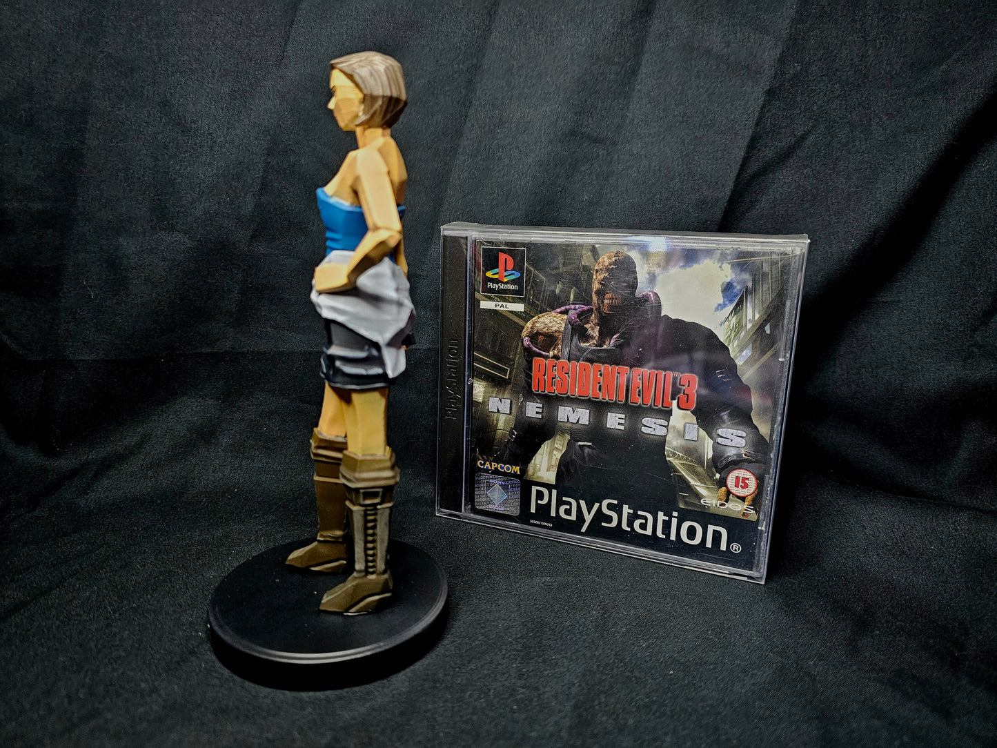 Resident Evil 3 Nemesis Jill Valentine Low Poly series