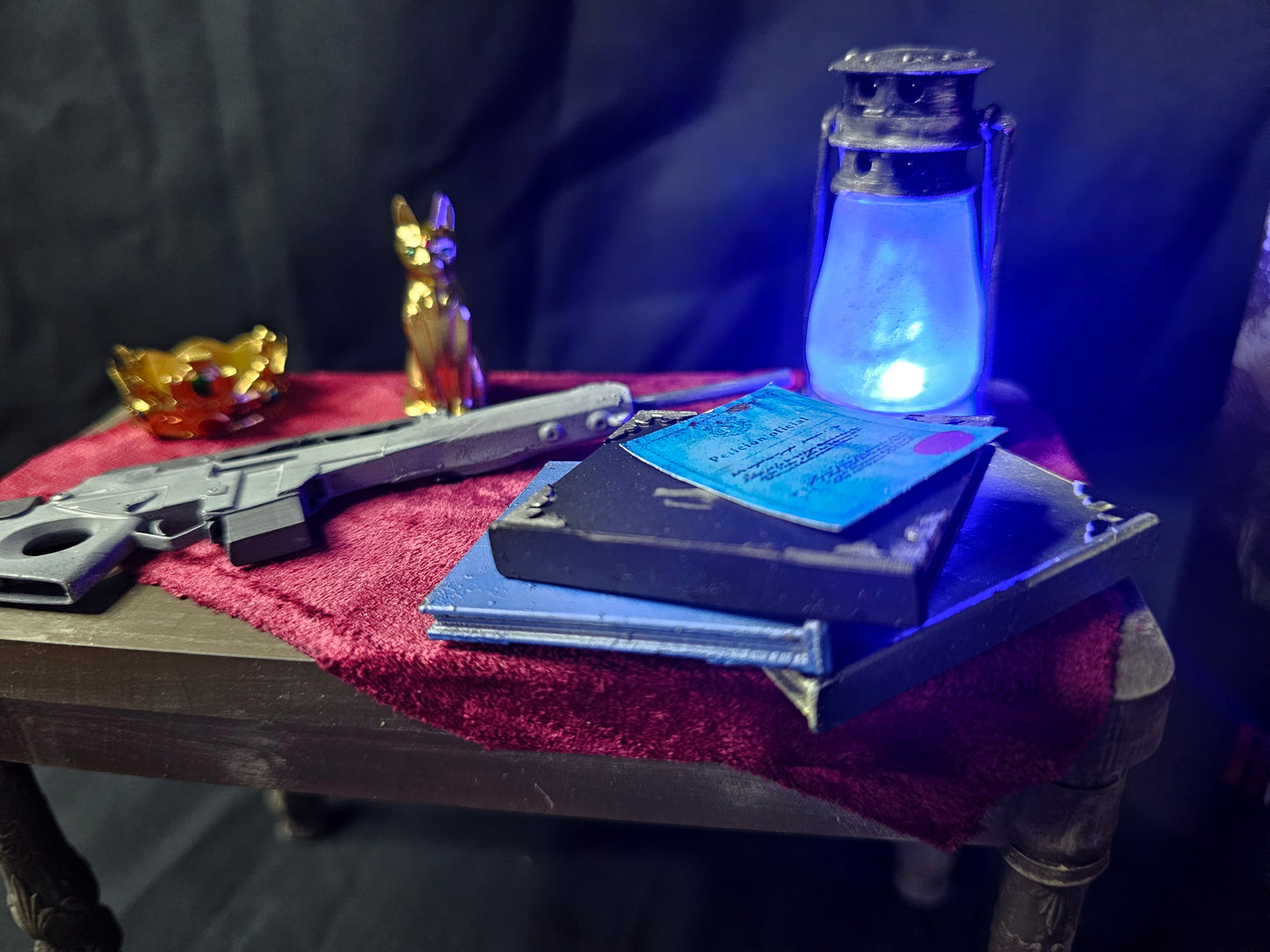 Resident Evil 4 1/6 Merchant Complete Add-ons with exclusive merchant table