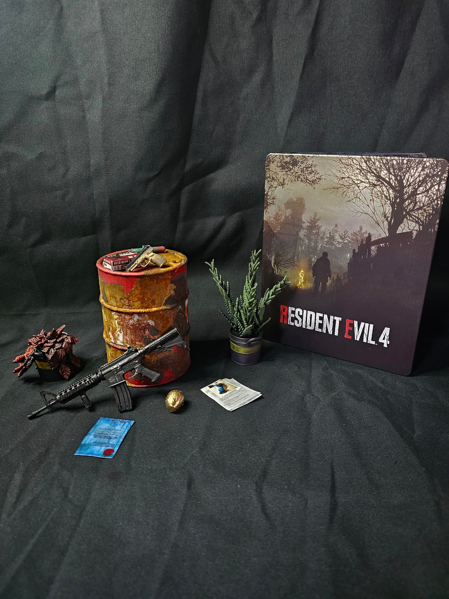 Resident Evil 4 1/6 Merchant add on pack A