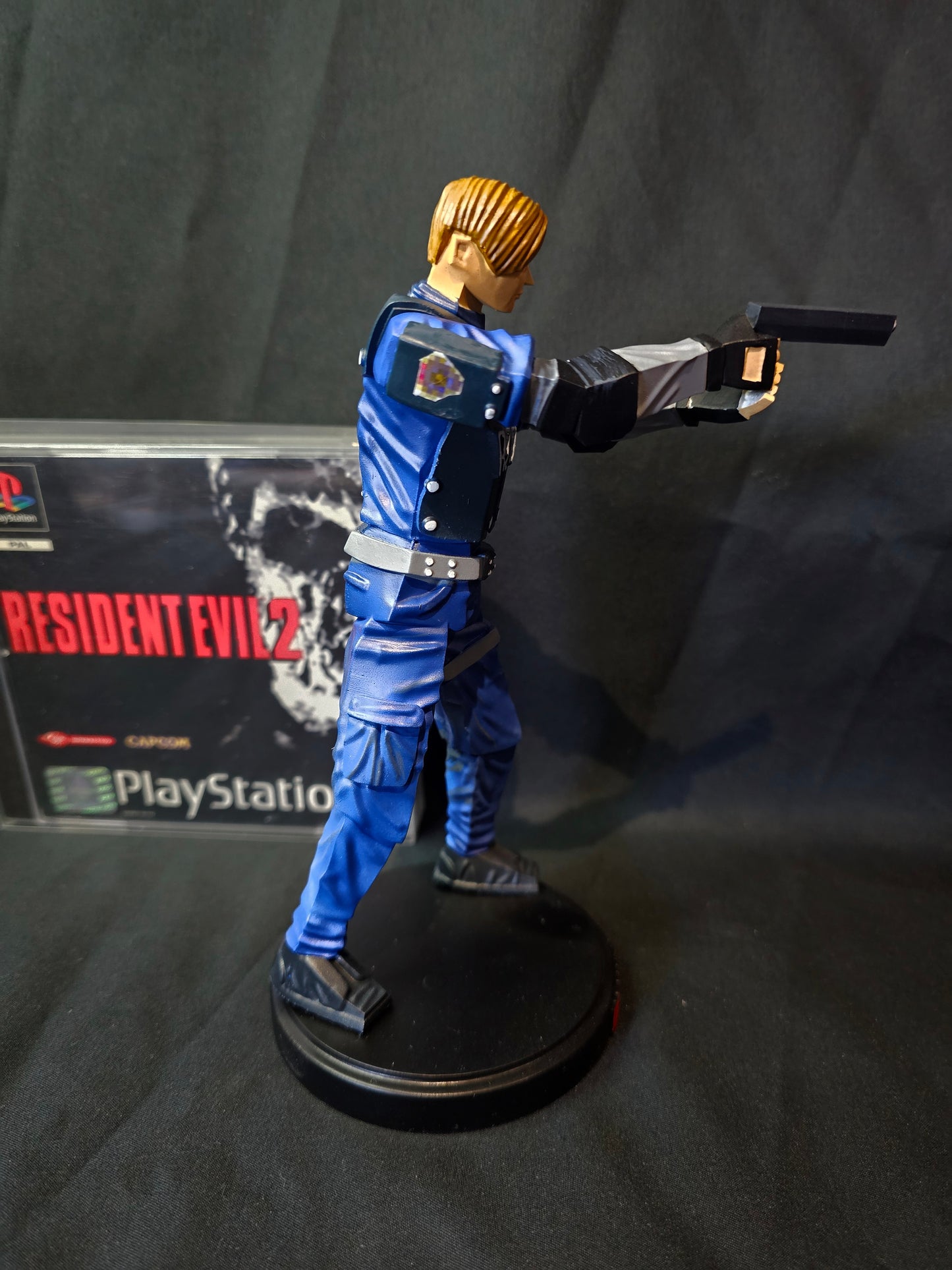 Resident Evil 2 Leon Kennedy Low Poly series