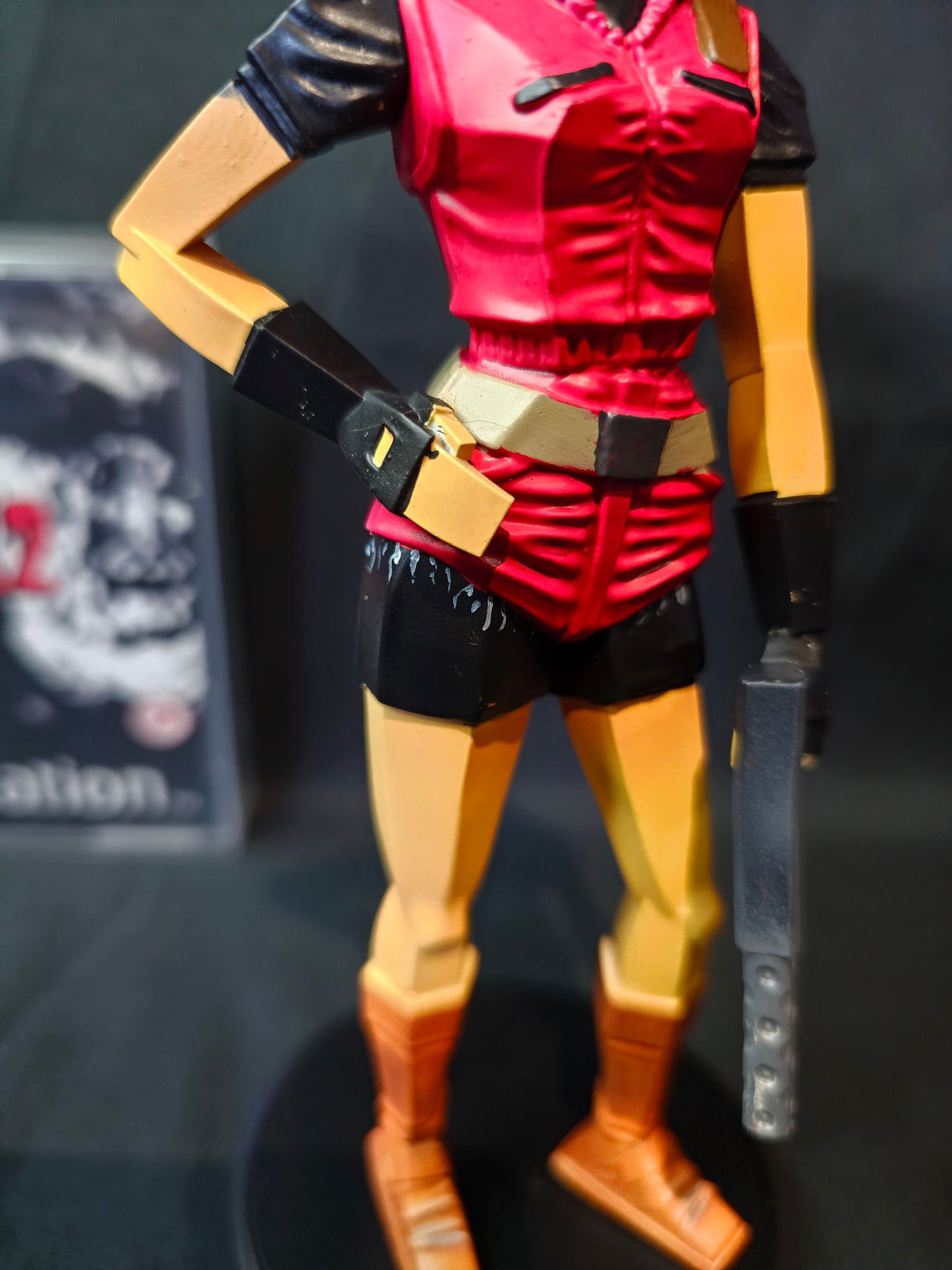 Resident Evil 2 Claire Redfield Low Poly series