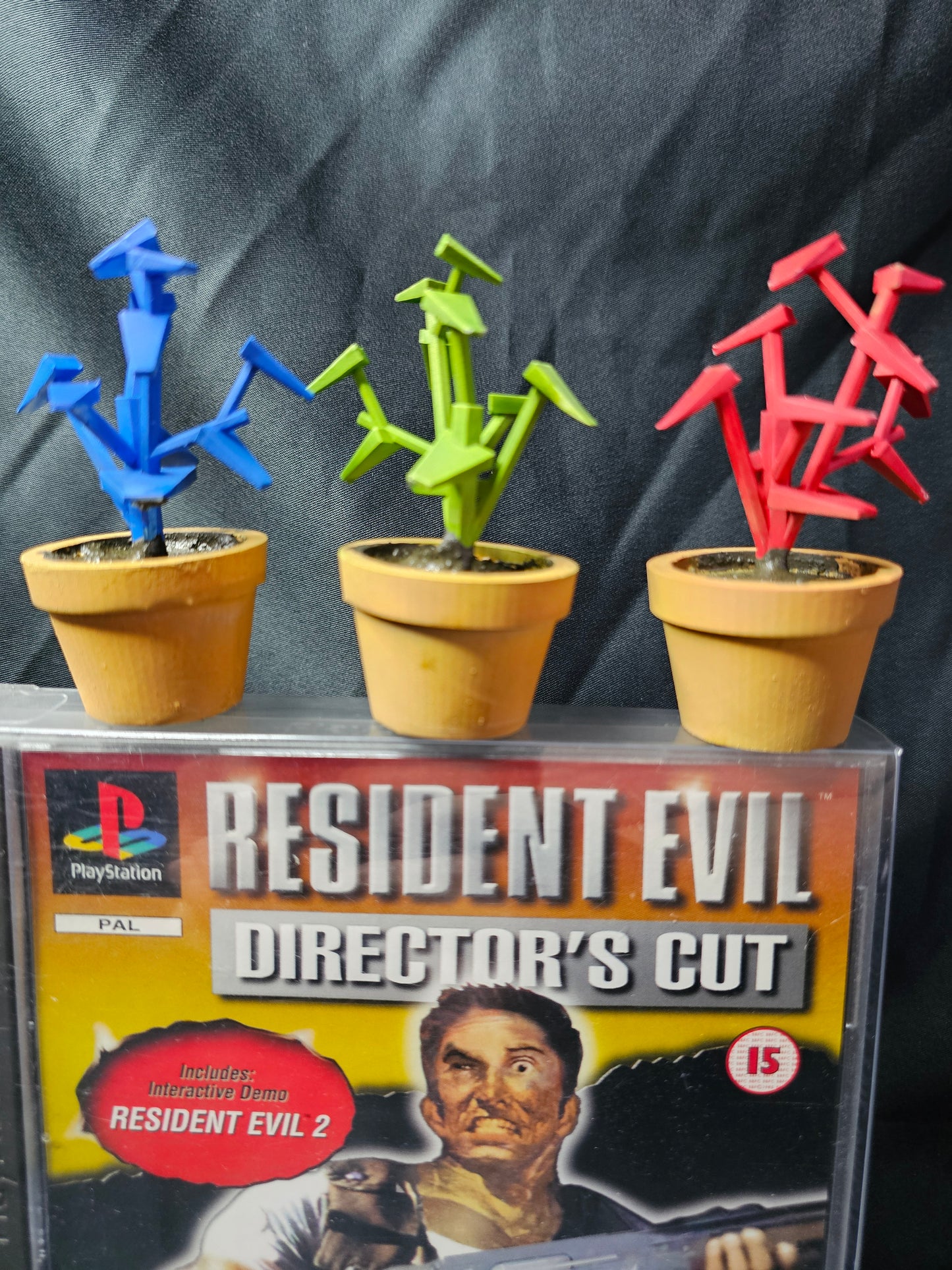 Resident Evil Herbs Low Poly series