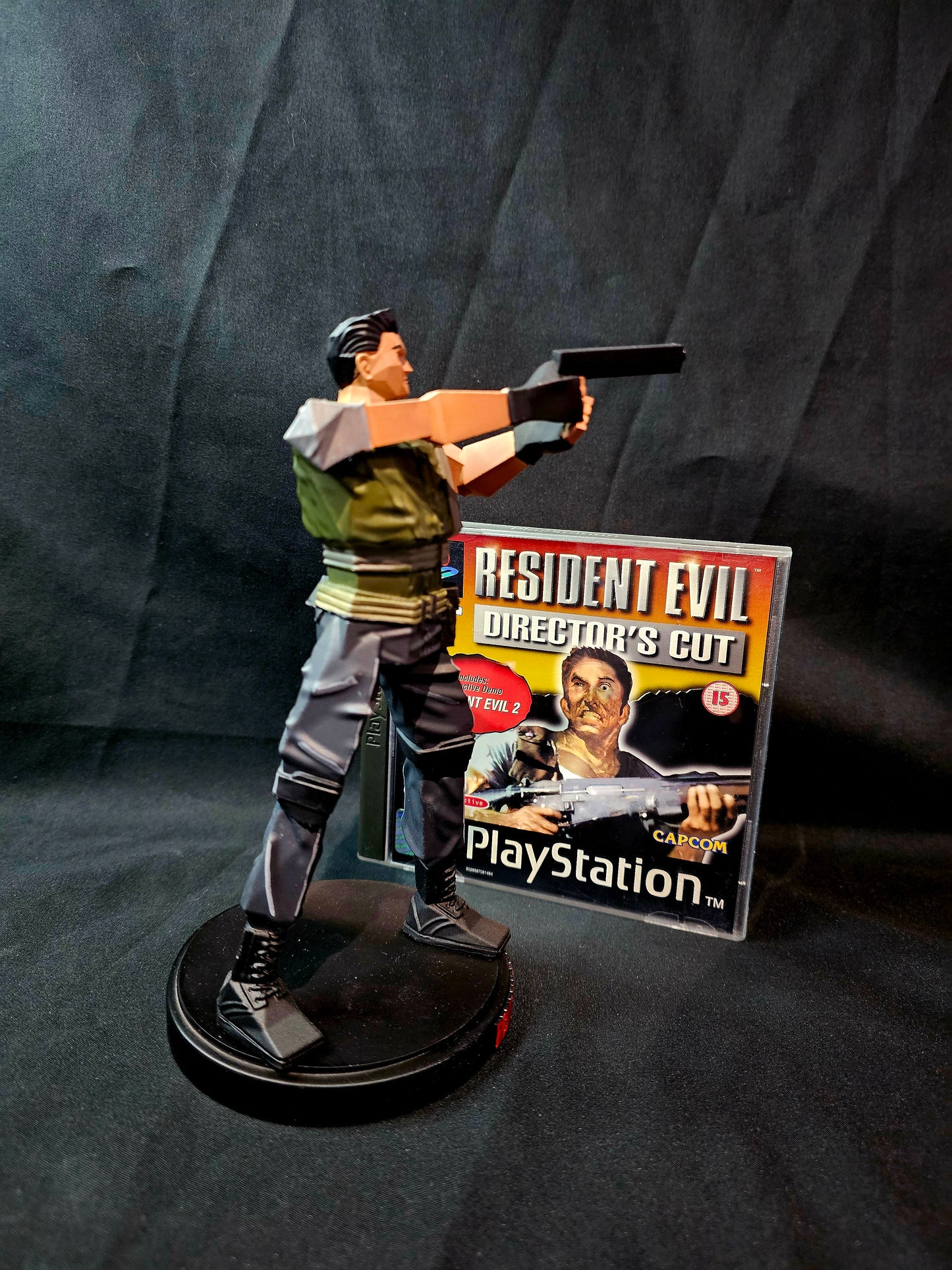 Resident Evil Chris Redfield Low Poly series