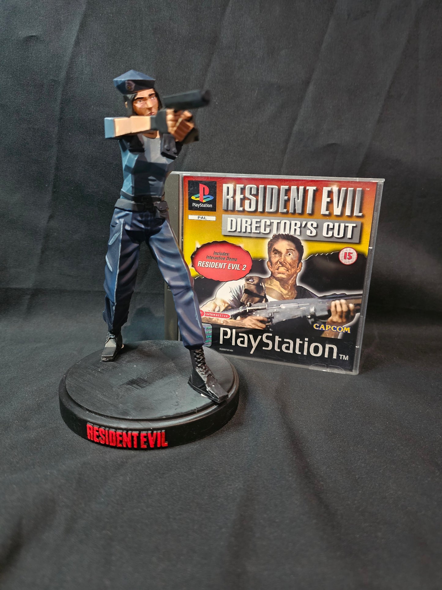 Resident Evil Jill Valentine Low Poly series