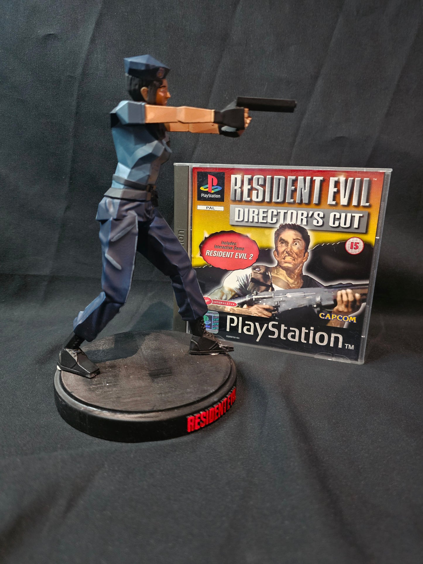 Resident Evil Jill Valentine Low Poly series