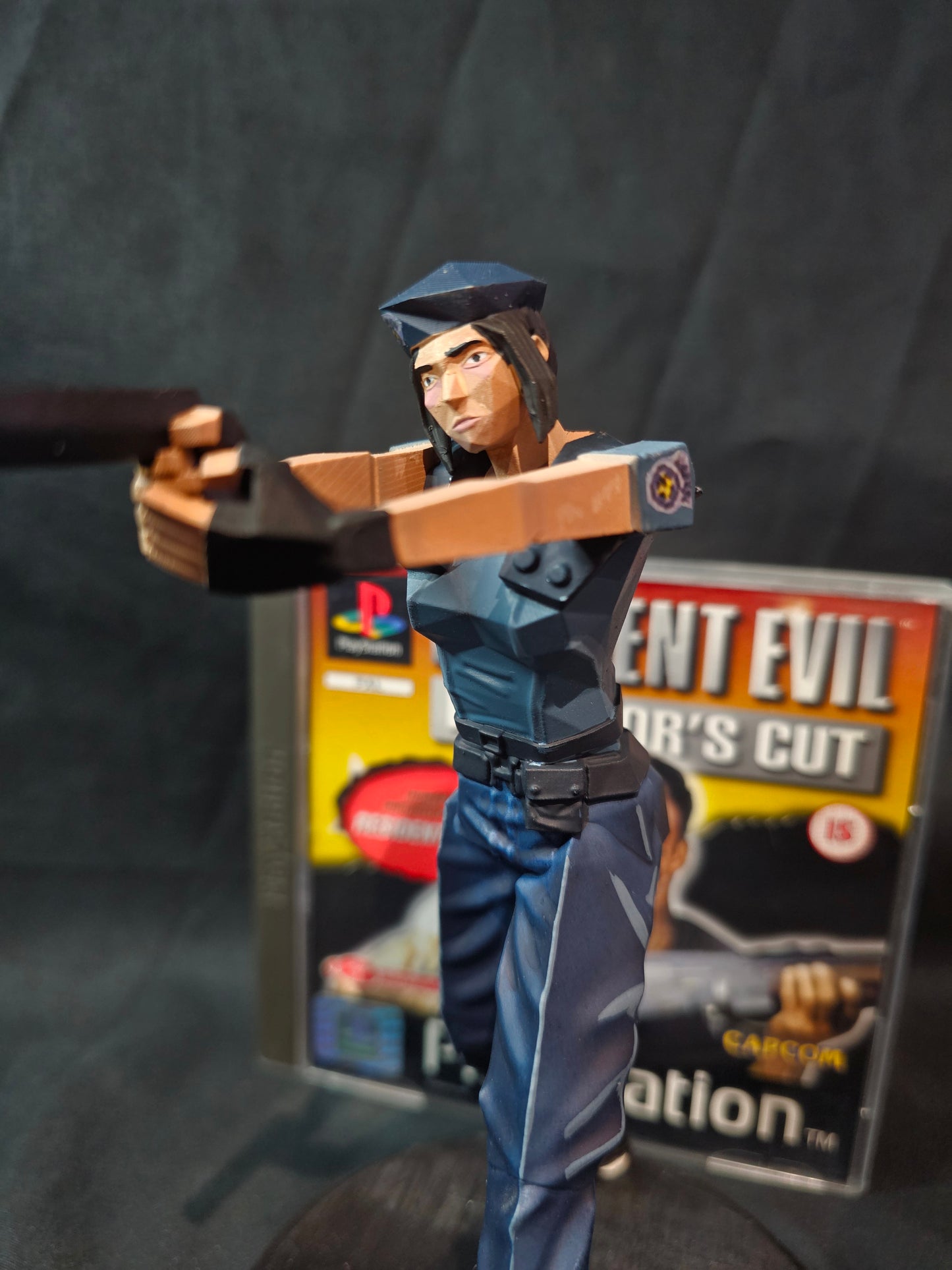 Resident Evil Jill Valentine Low Poly series