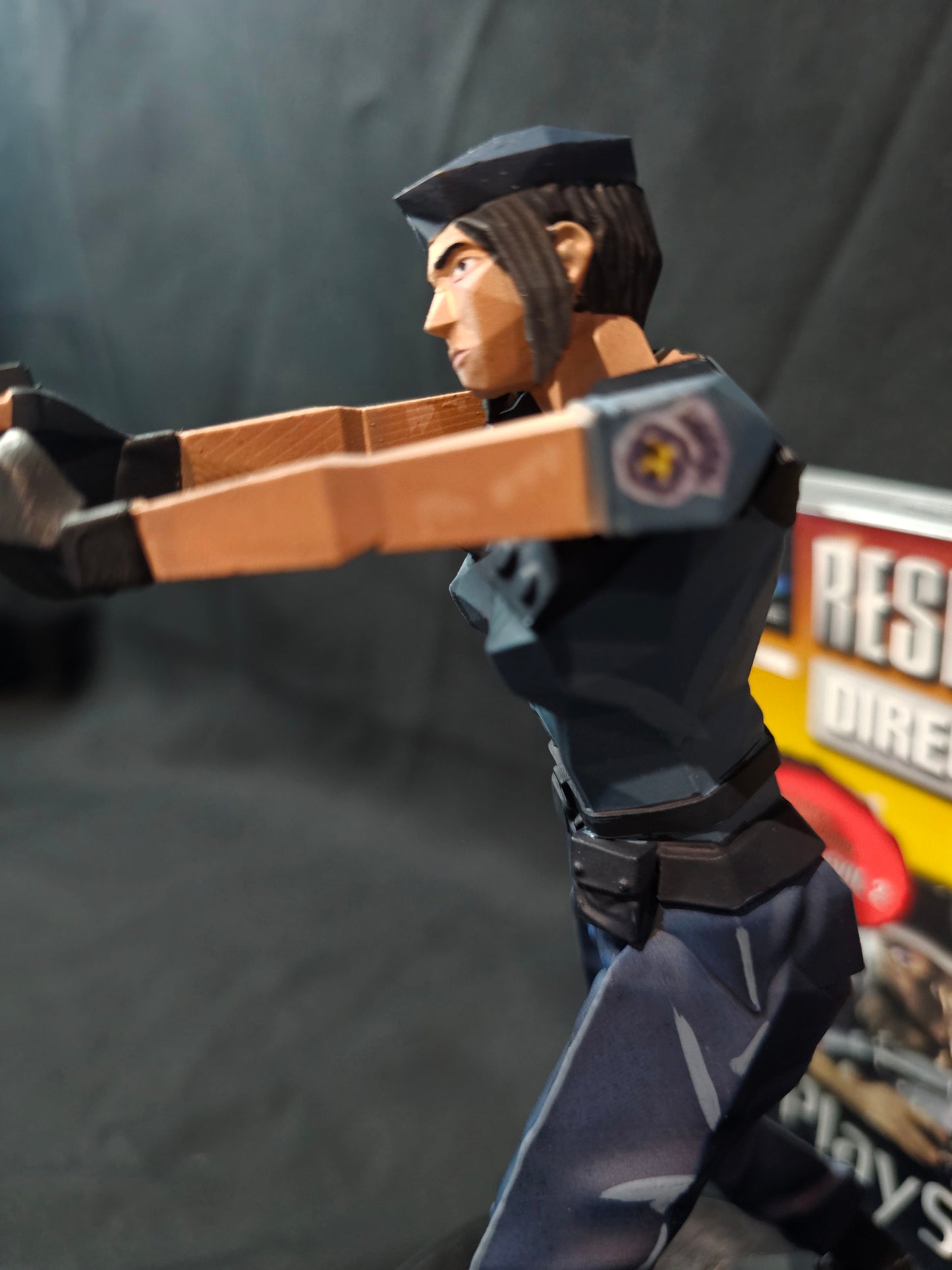 Resident Evil Jill Valentine Low Poly series
