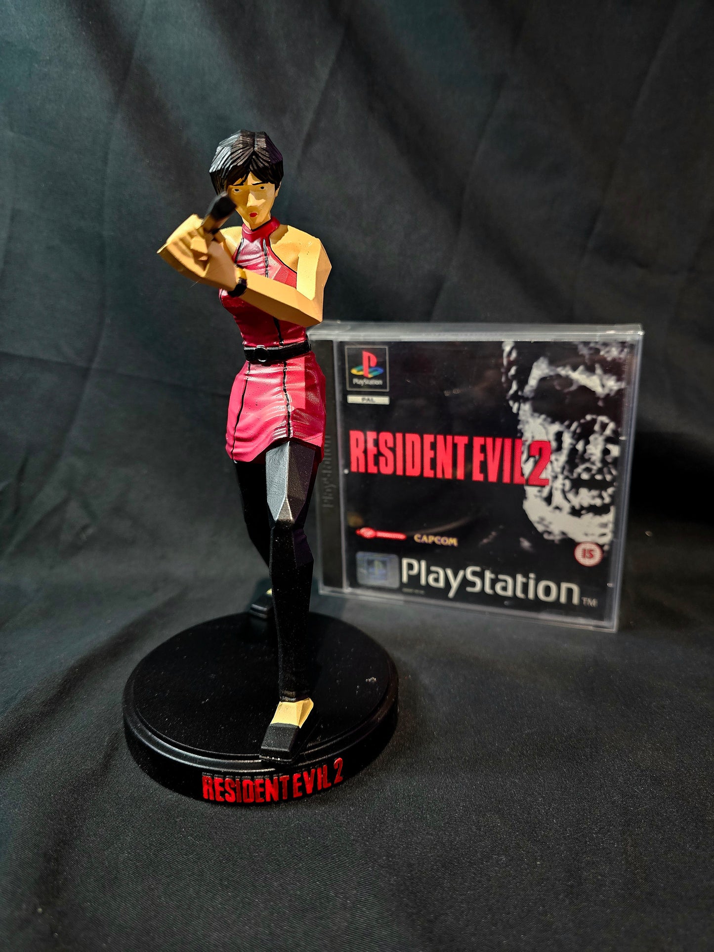 Resident Evil 2 Ada Wong Low Poly series