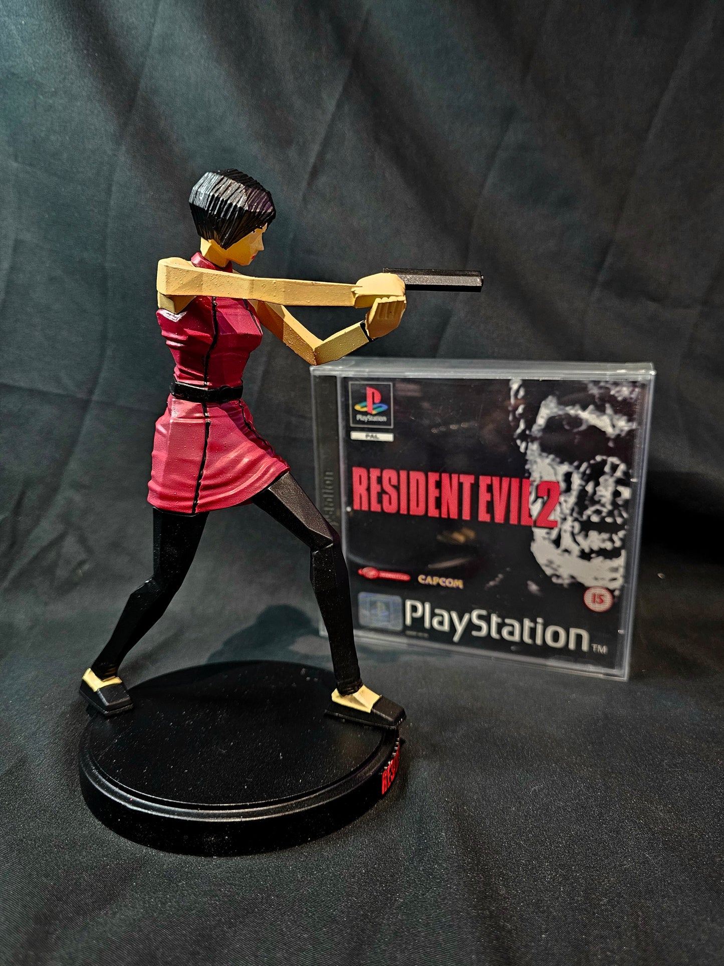 Resident Evil 2 Ada Wong Low Poly series