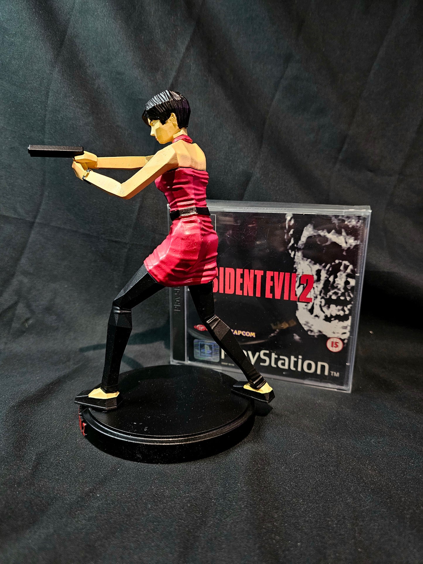 Resident Evil 2 Ada Wong Low Poly series
