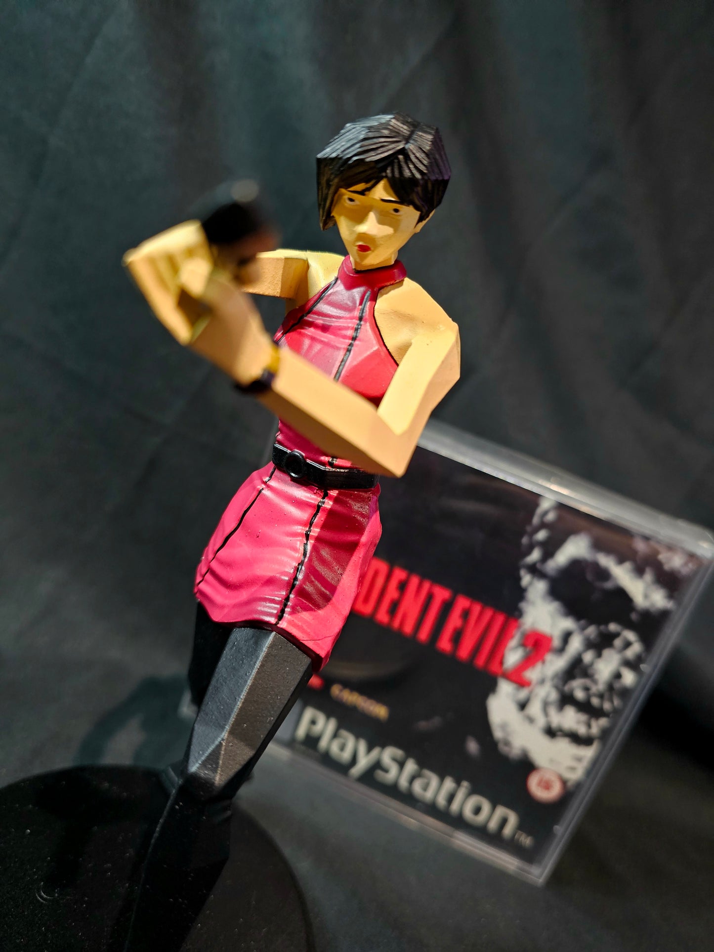 Resident Evil 2 Ada Wong Low Poly series