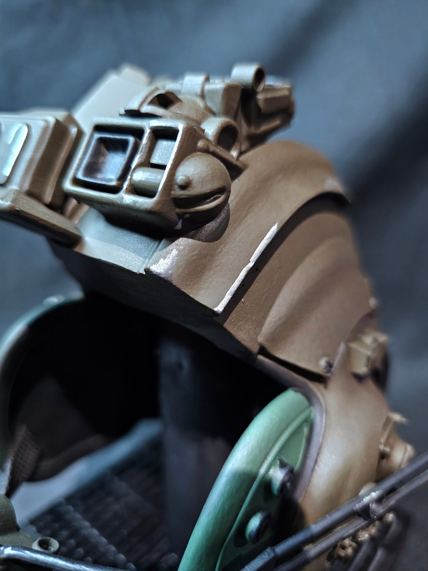 Aliens Pvt. Spunkmeyer 1/2 Scale helmet miniature