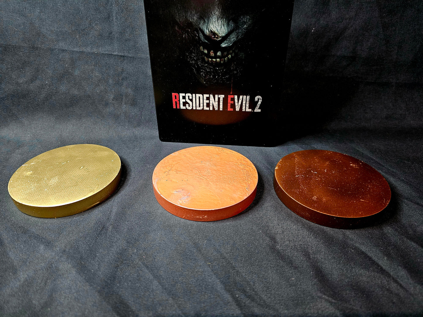 Resident Evil 2 RPD large scale Medallions
