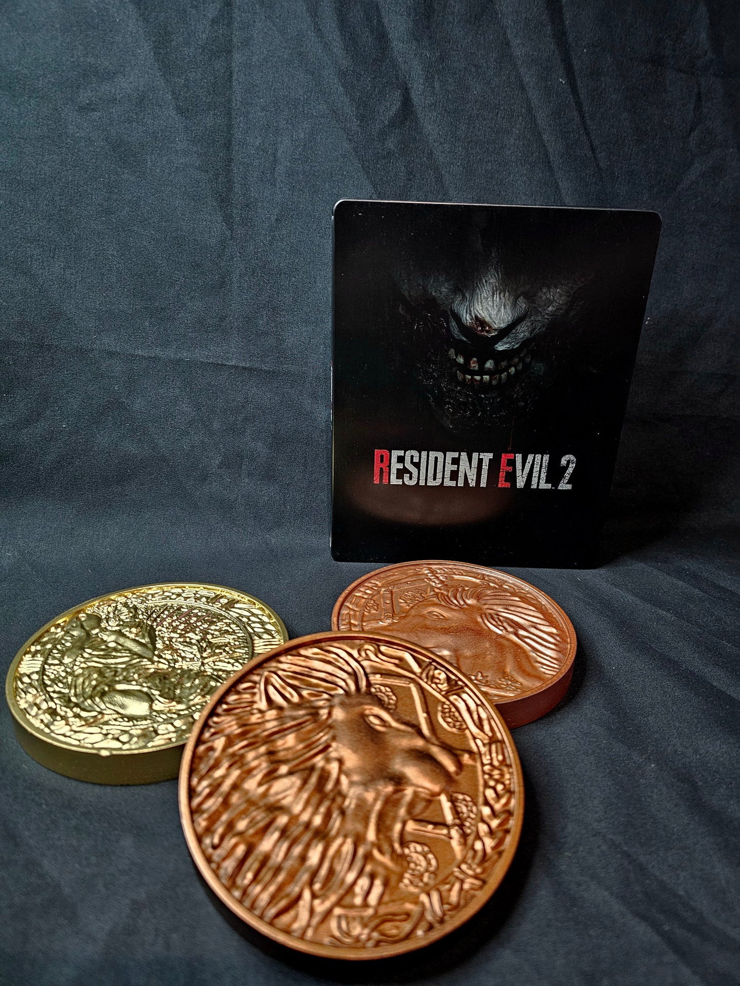 Resident Evil 2 RPD large scale Medallions