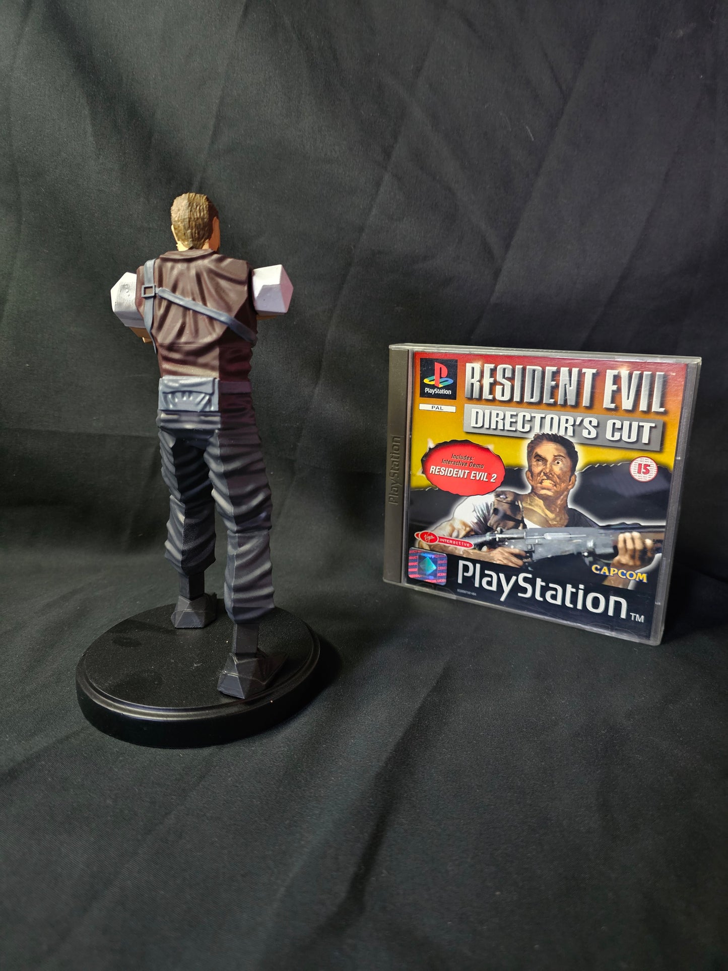 Resident Evil Barry Burton Low Poly series