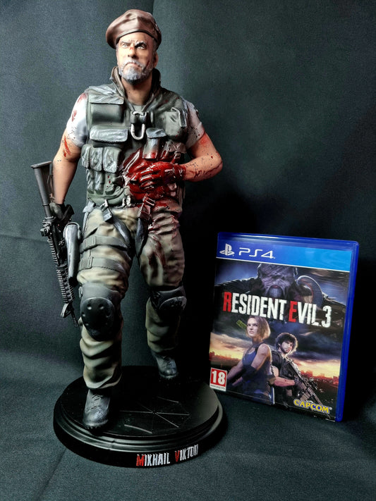 Mikhail Viktor Resident Evil 3 1/6 figure w/ base
