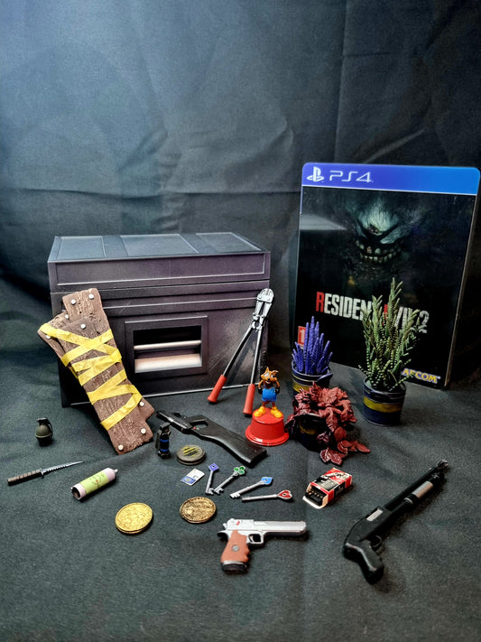 Resident Evil 1/6 item box and accessories