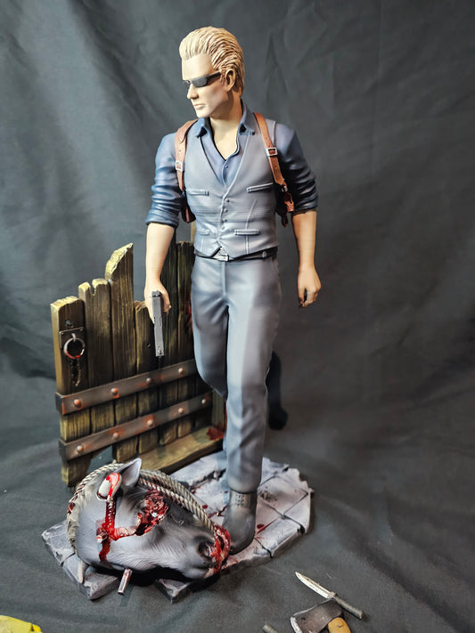 Resident Evil 4 1/6 premium diorama/base