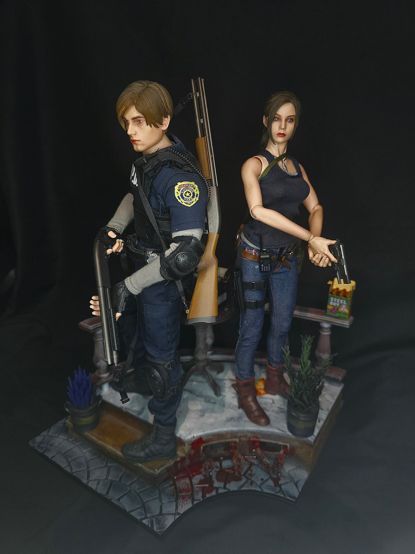 Resident Evil 2 RPD 1/6 premium diorama/base