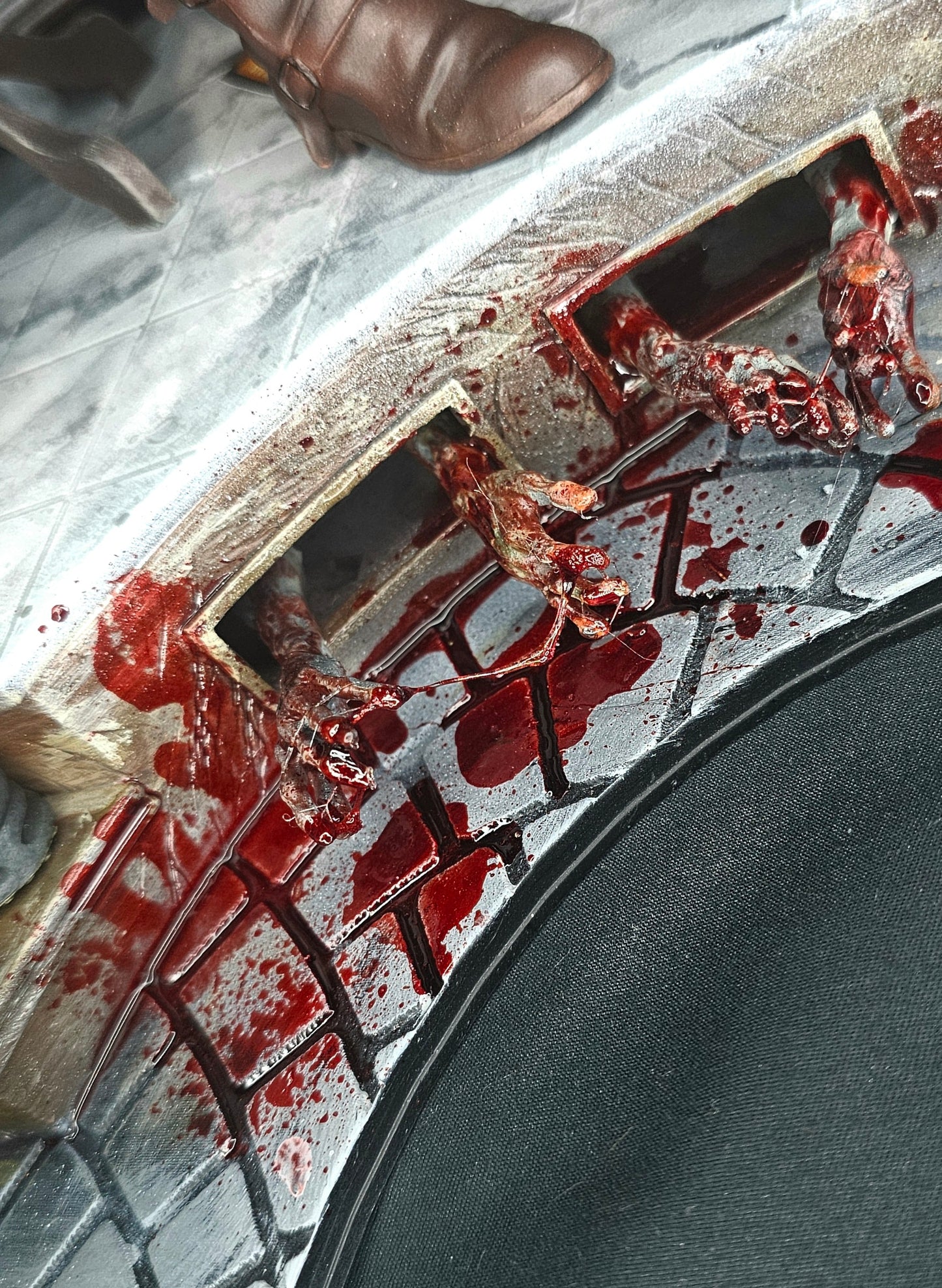 Resident Evil 2 RPD 1/6 premium diorama/base