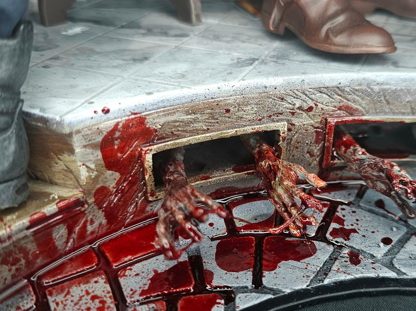 Resident Evil 2 RPD 1/6 premium diorama/base