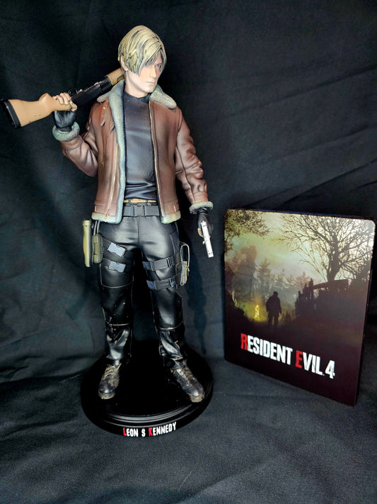 Resident Evil 4 Remake Leon Kennedy V2 with Jacket