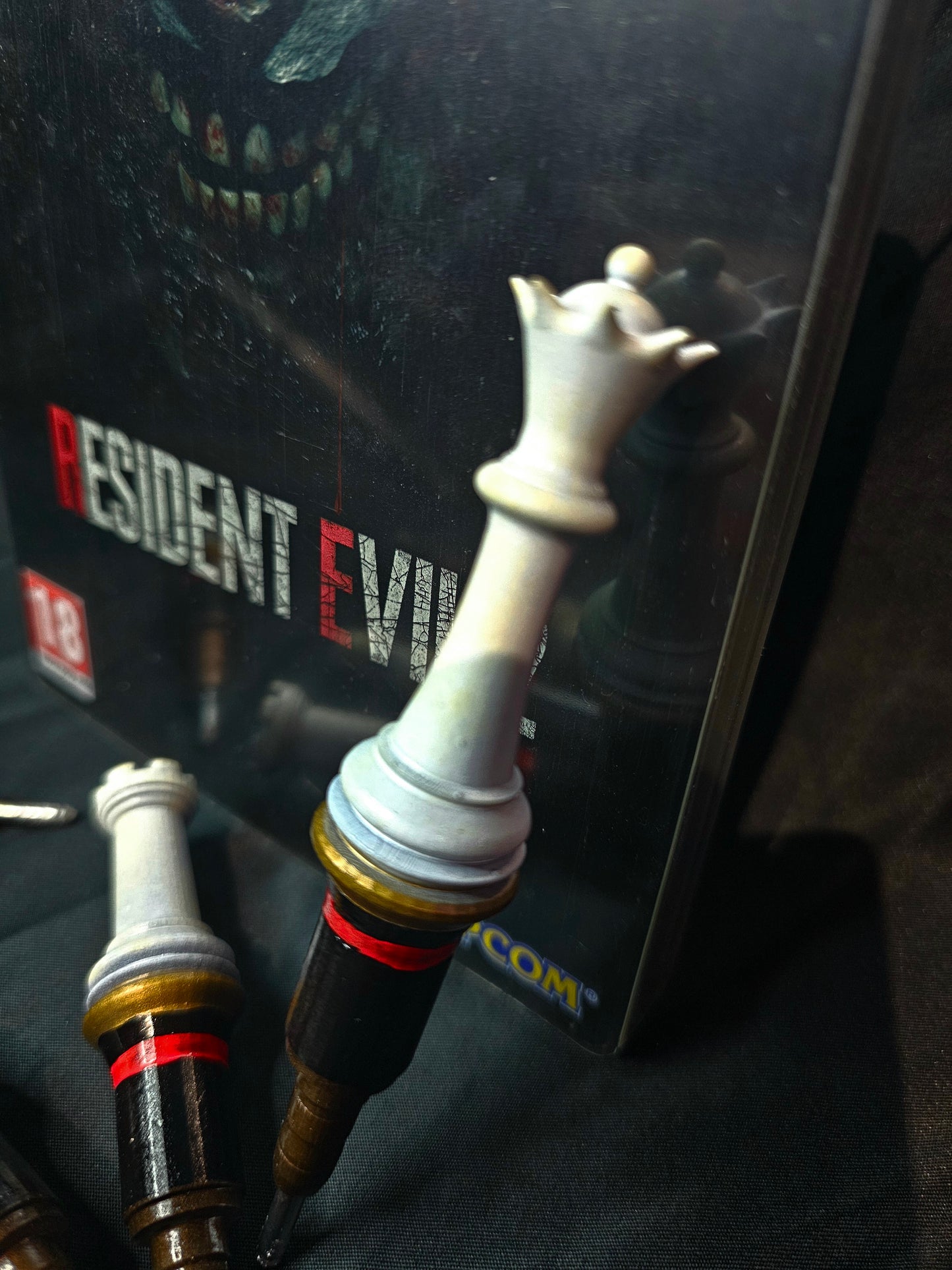 Resident Evil 2 Plugs All 6 included! 1:1 Prop Replica