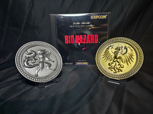 Resident Evil Wolf and Eagle Medals 1:1 replica prop