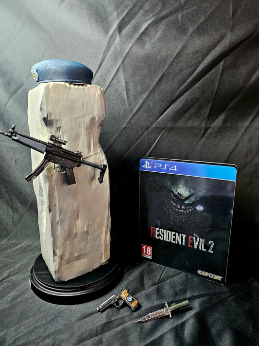 Large 12.5" Resident Evil 2 Tofu Statue V2 with accessories