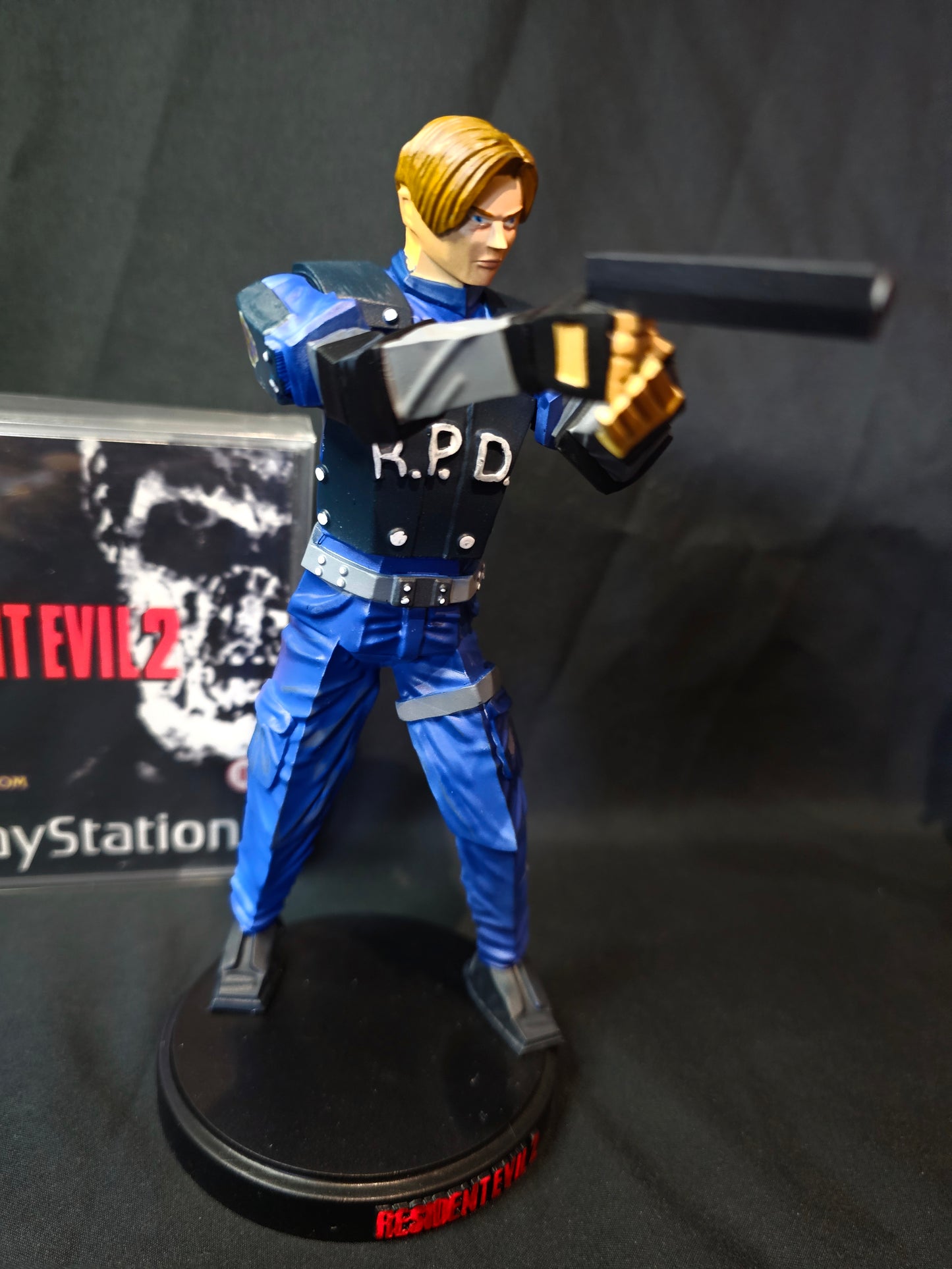 Resident Evil 2 Leon Kennedy Low Poly series