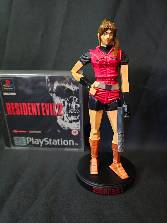 Resident Evil 2 Claire Redfield Low Poly series