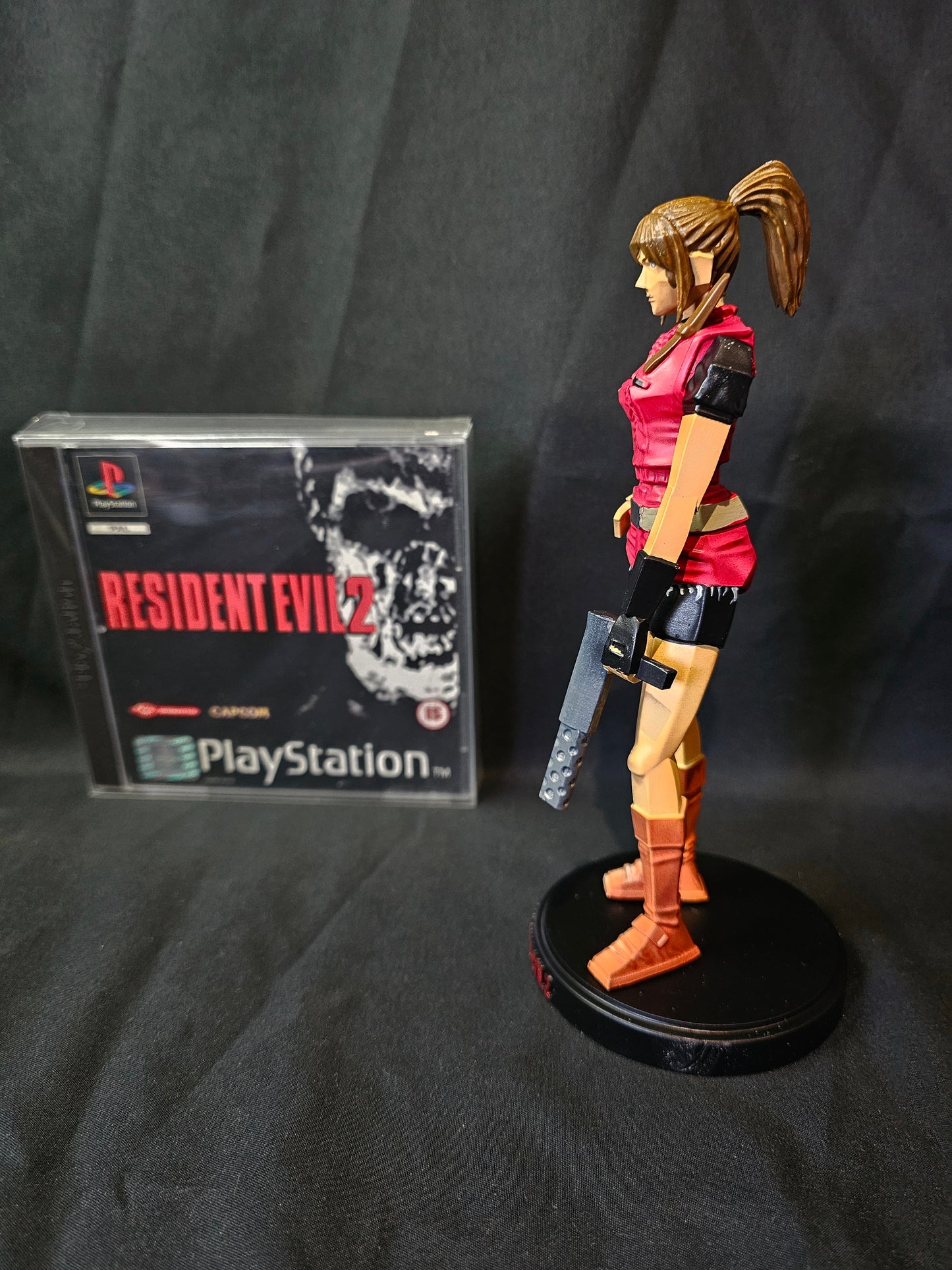 Resident Evil 2 Claire Redfield Low Poly series