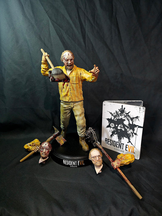 1/6 Resident Evil 7 Jack Baker premium statue with Interchangeable heads and arms