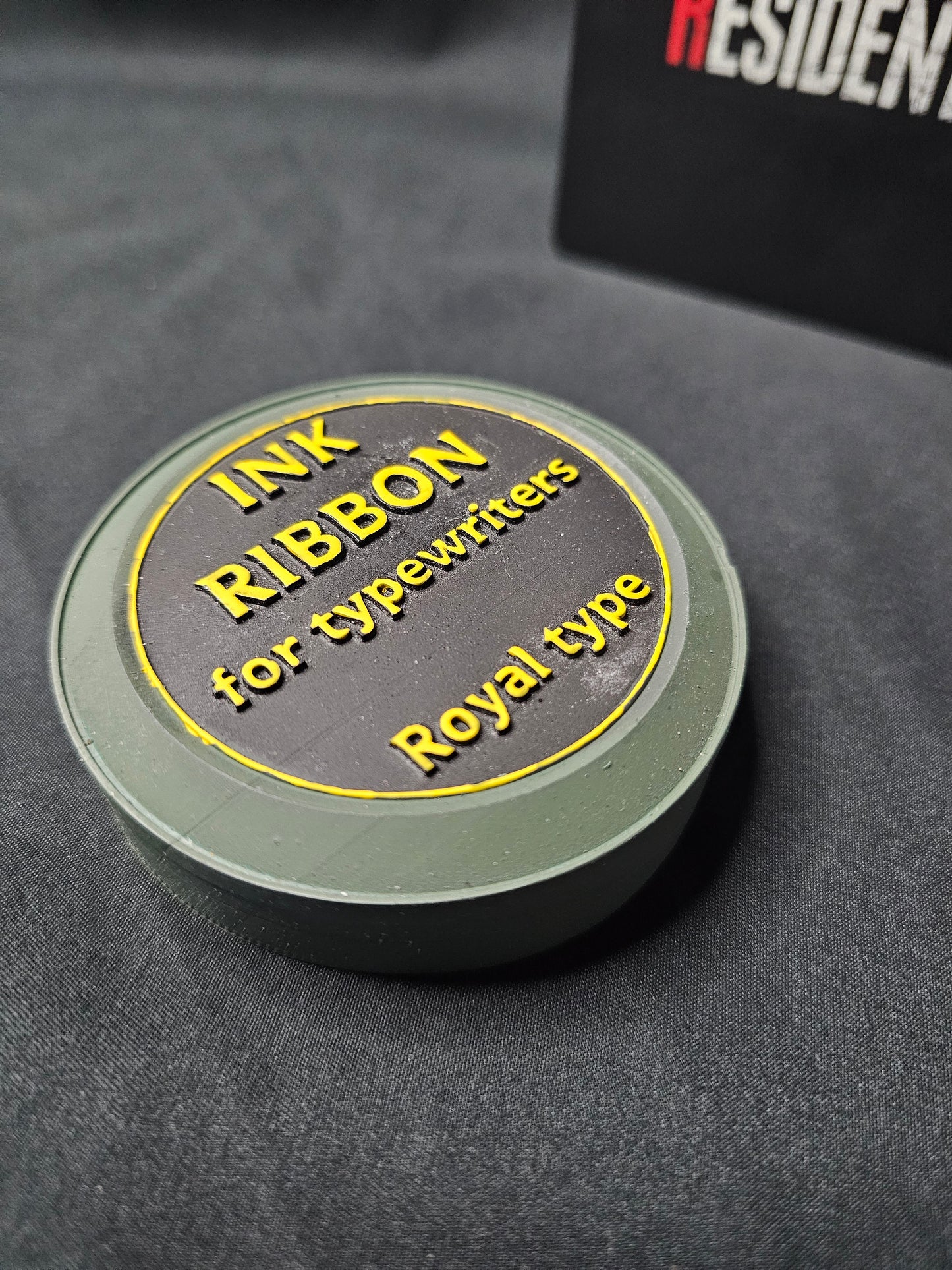 Resident Evil 2 Ink Ribbon 1:1 replica prop