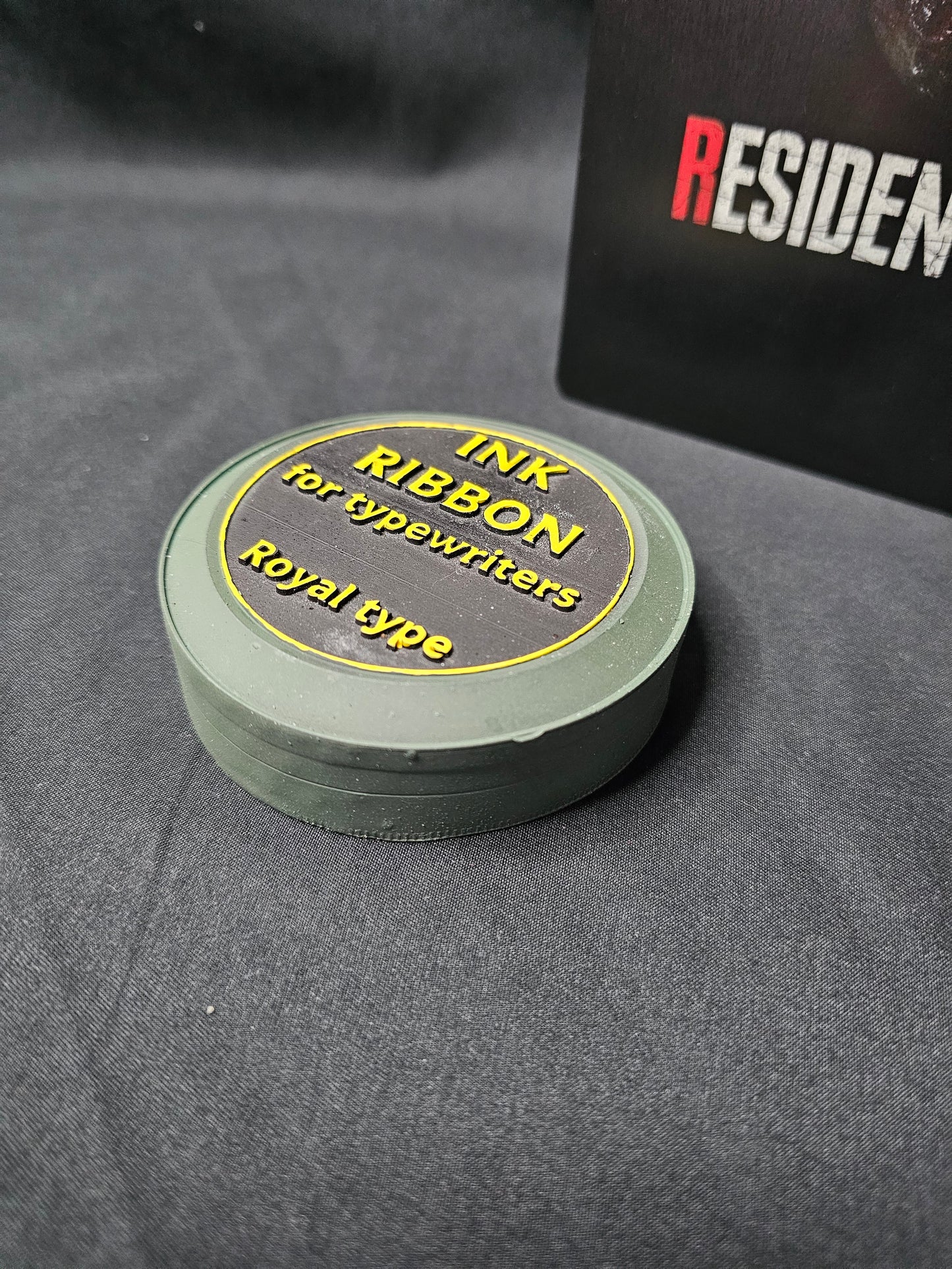 Resident Evil 2 Ink Ribbon 1:1 replica prop