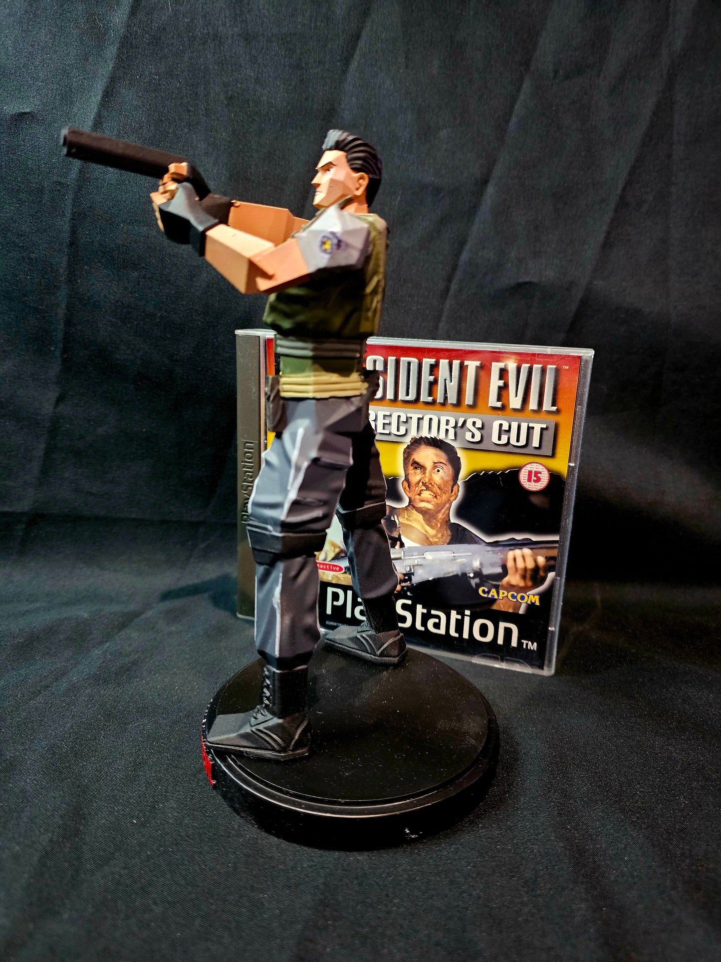 Resident Evil Chris Redfield Low Poly series