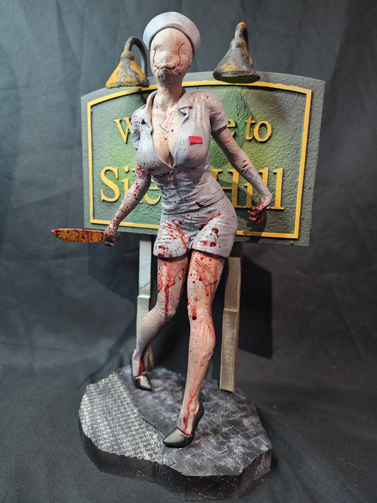 1/6 Silent Hill Nurse & Display Base