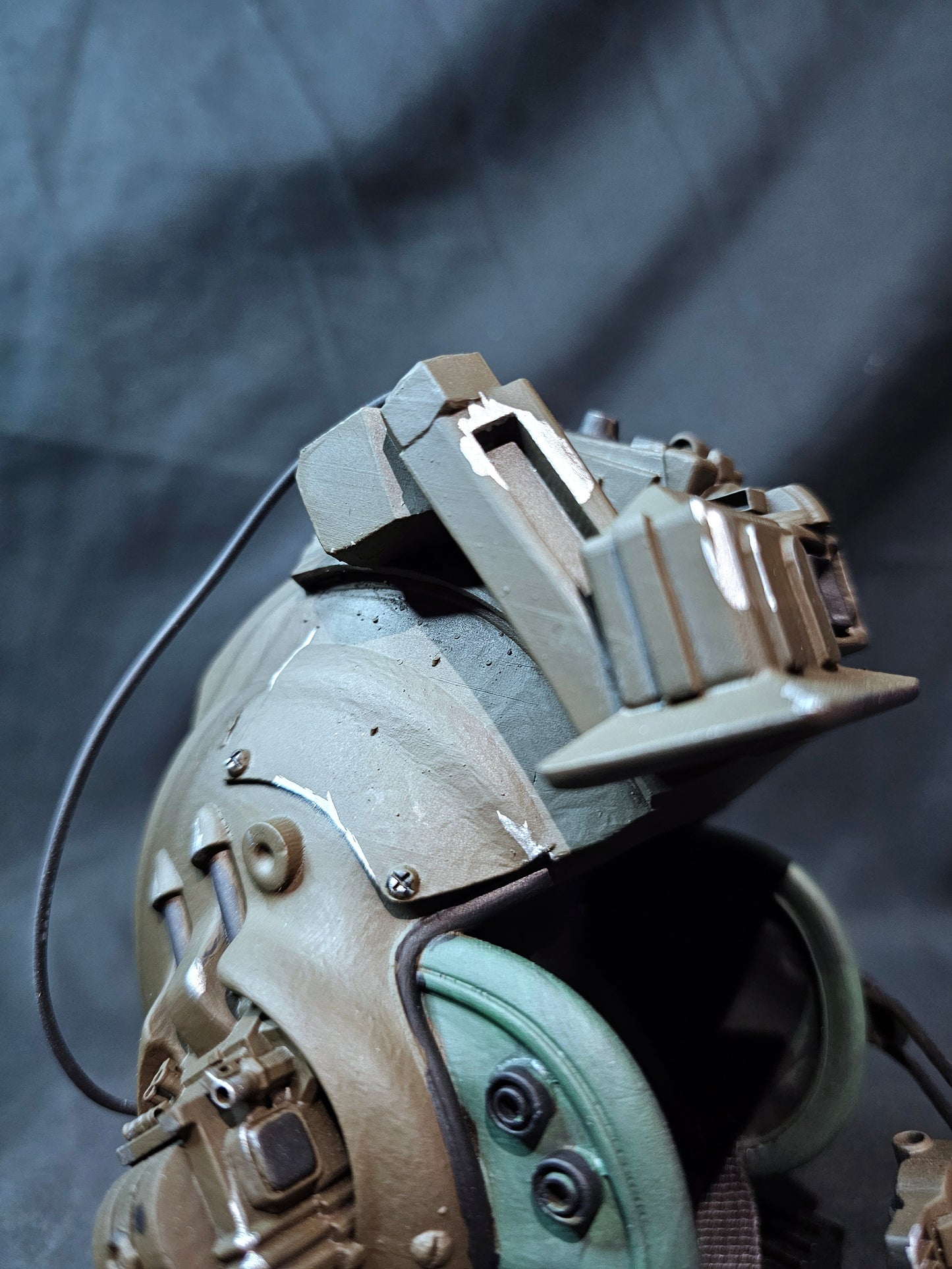 Aliens Pvt. Spunkmeyer 1/2 Scale helmet miniature