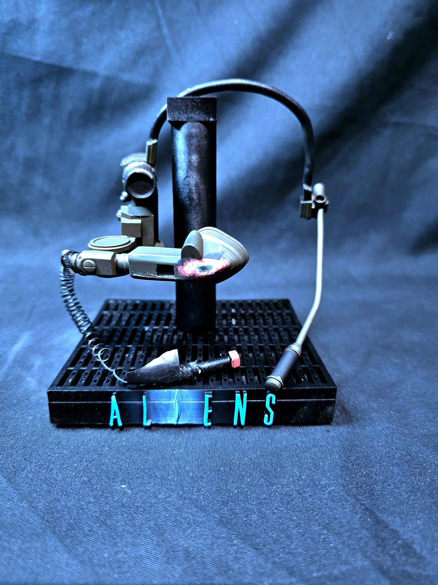Aliens Pvt Drake headset 1/2 Scale miniature model