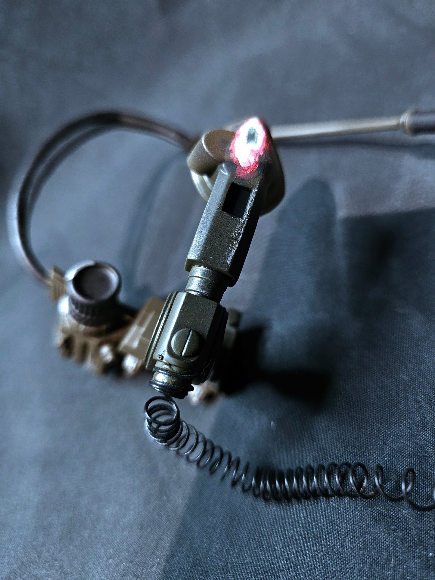 Aliens Pvt Drake headset 1/2 Scale miniature model
