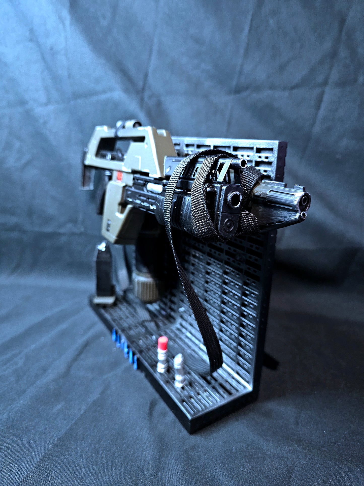 Aliens Ripley final battle Pulse Rifle/Flamethrower miniature model 250mm