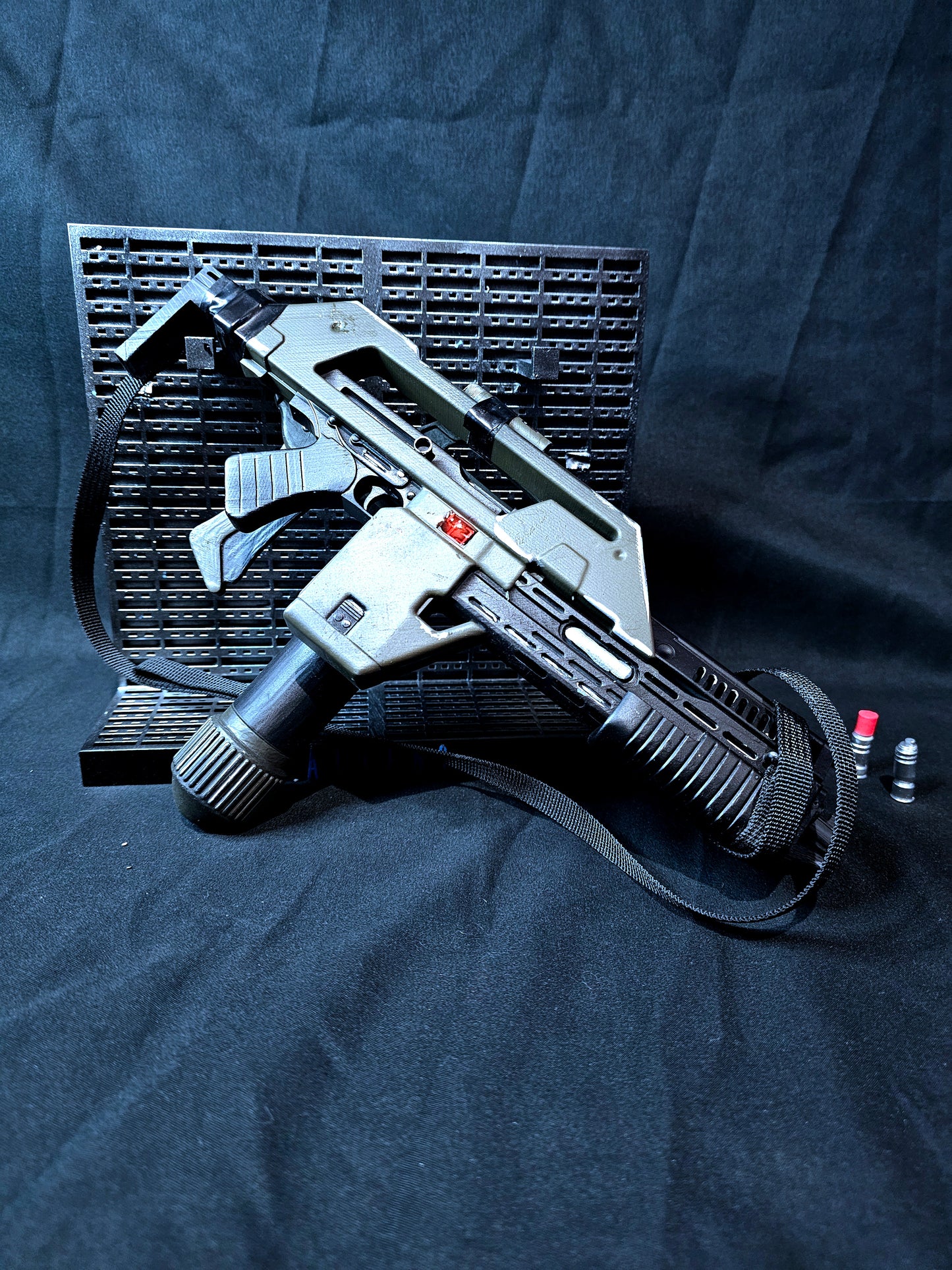 Aliens Ripley final battle Pulse Rifle/Flamethrower miniature model 250mm